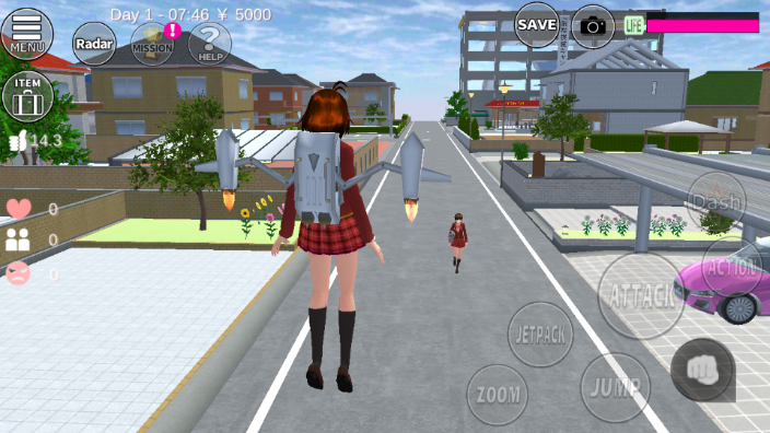 ӣУ԰ģ1.041.12汾ò˵(SAKURA SchoolSimulator)v1.041.12 Ӣİ