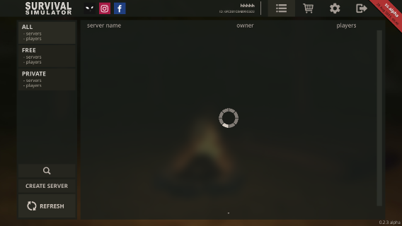 Survival Simulatorv0.2.3 °
