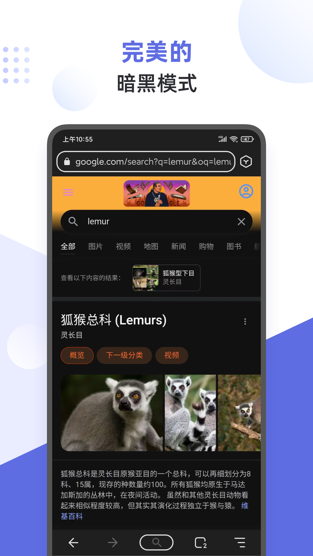 (Lemur Browser)appv2.6.1.030 °