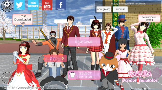 ӣУ԰ģ1.041.12°(SAKURA SchoolSimulator)