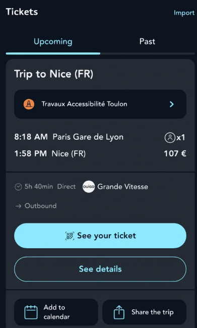 sncf connect app