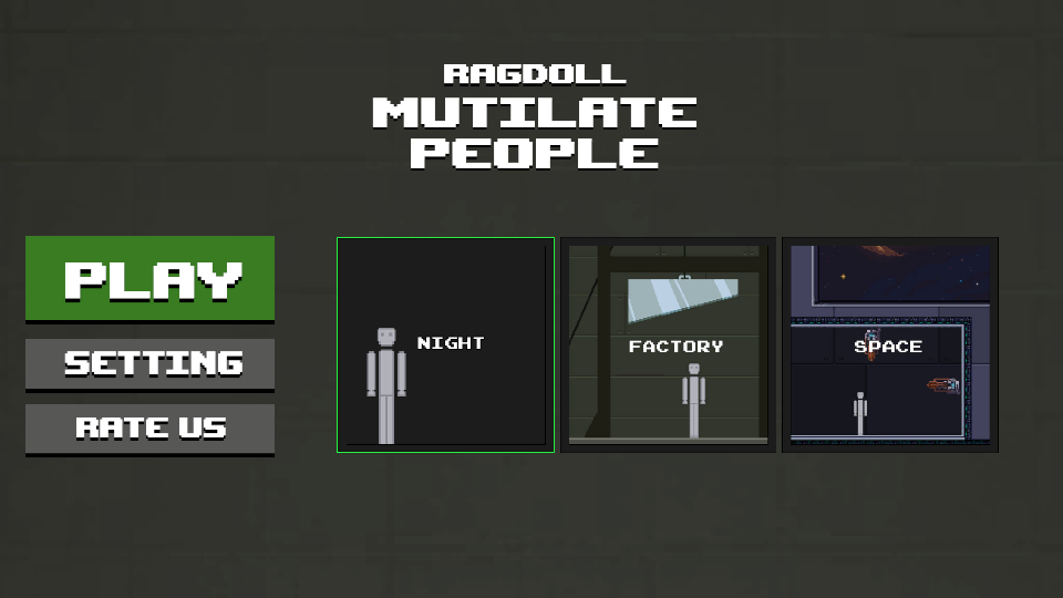 布娃娃大战人类游乐场(Ragdoll Mutilate People)v1.1.0.0 安卓版