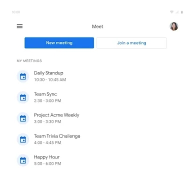 google meetȸapp