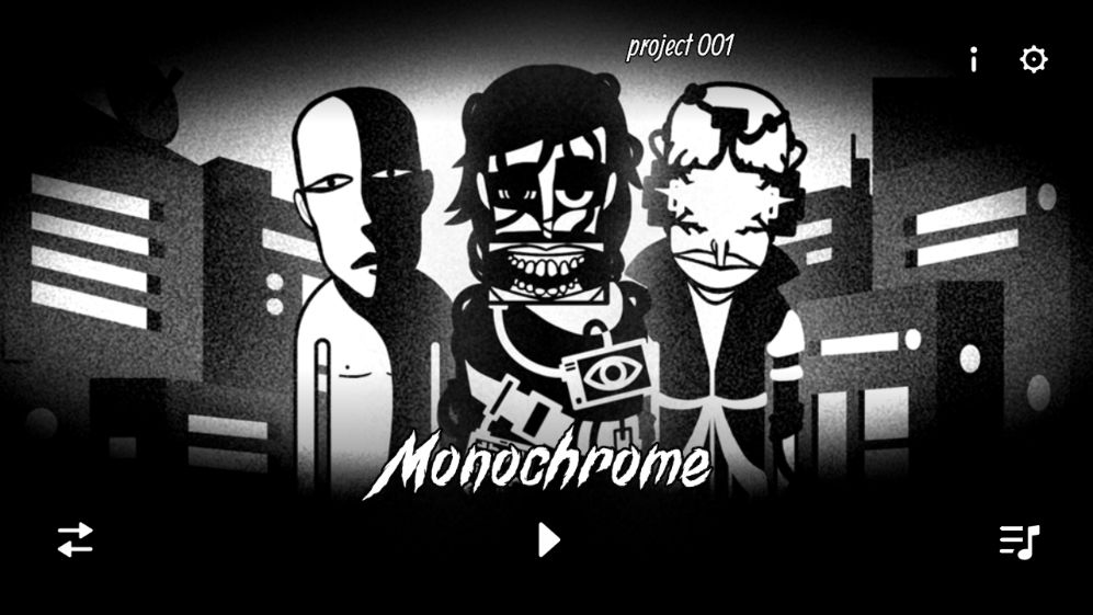 节奏盒子Monochrome15人版(Incredibox - Monochrome)