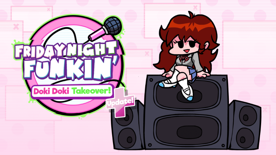 FNF Doki Takeover(Friday Night Funkin)