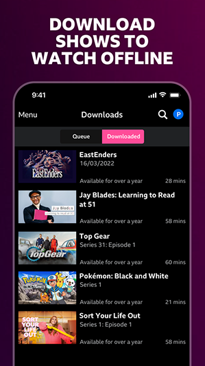 BBC iPlayer app