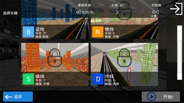 地铁模拟器司机