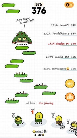 涂鸦跳跃2汉化版下载 涂鸦跳跃2汉化版下载