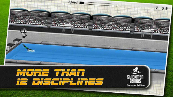 火柴人百米冲刺游戏 火柴人百米冲刺游戏